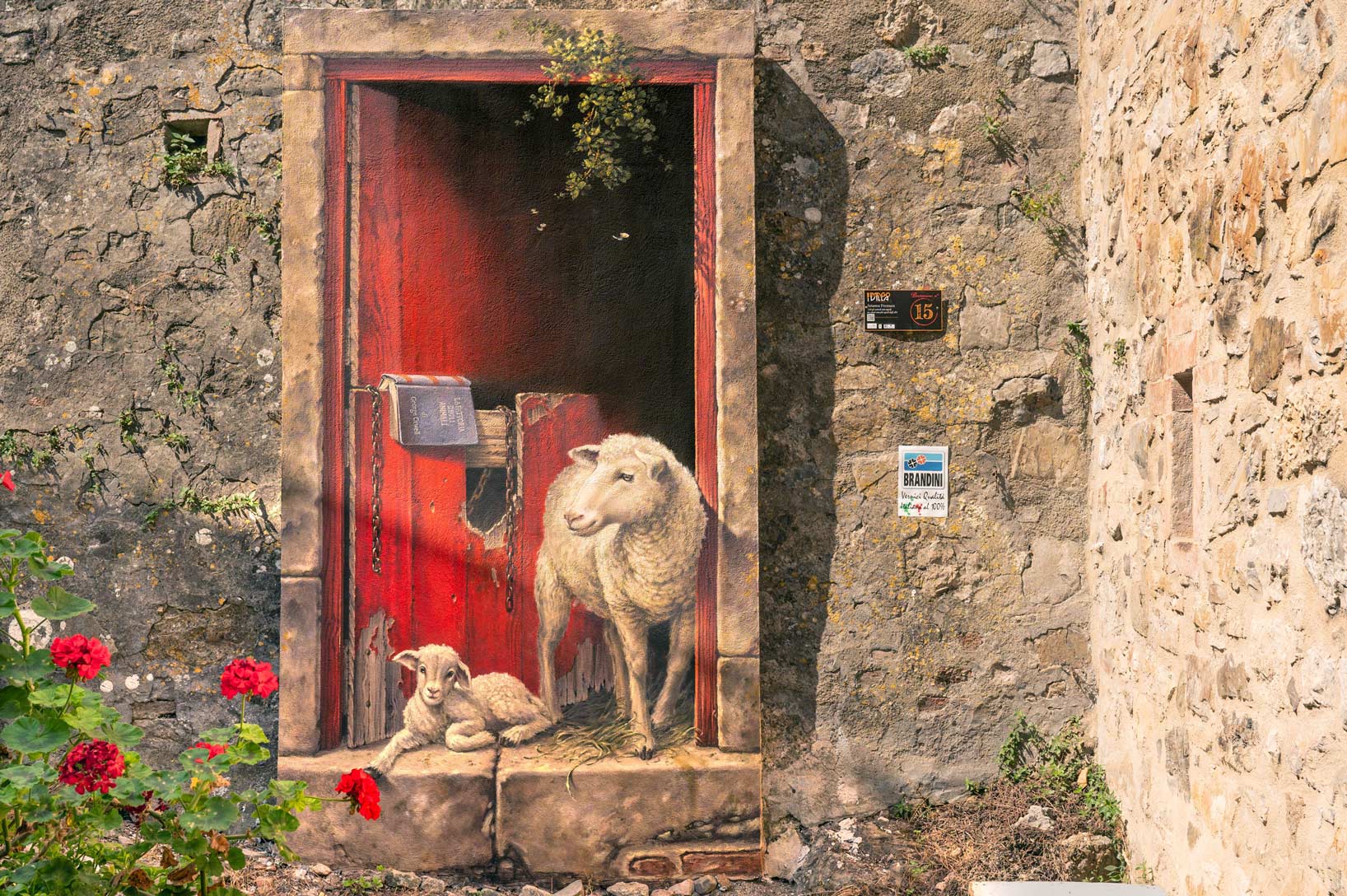 imago in villa - concorso internazionale di pittura trompe l'oeil - foto di un dipinto