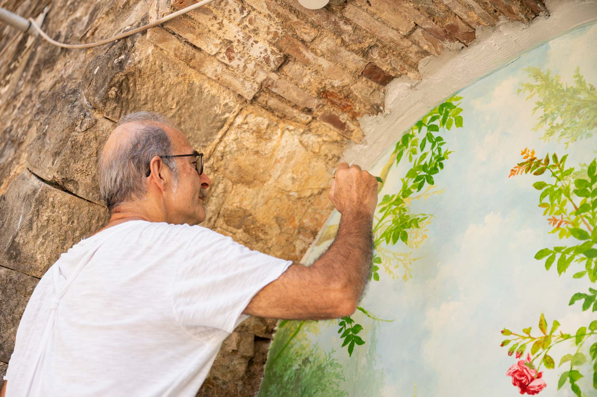 imago in villa - concorso internazionale di pittura trompe l'oeil - foto di luigi esposito