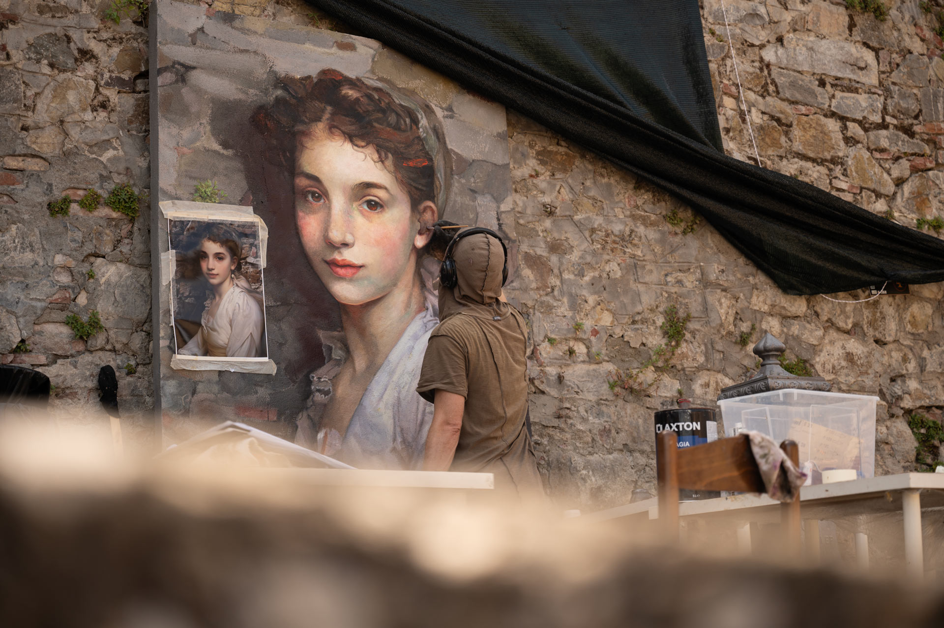 imago in villa - concorso internazionale di pittura trompe l'oeil - foto Luis Alberto Gomez de Teran