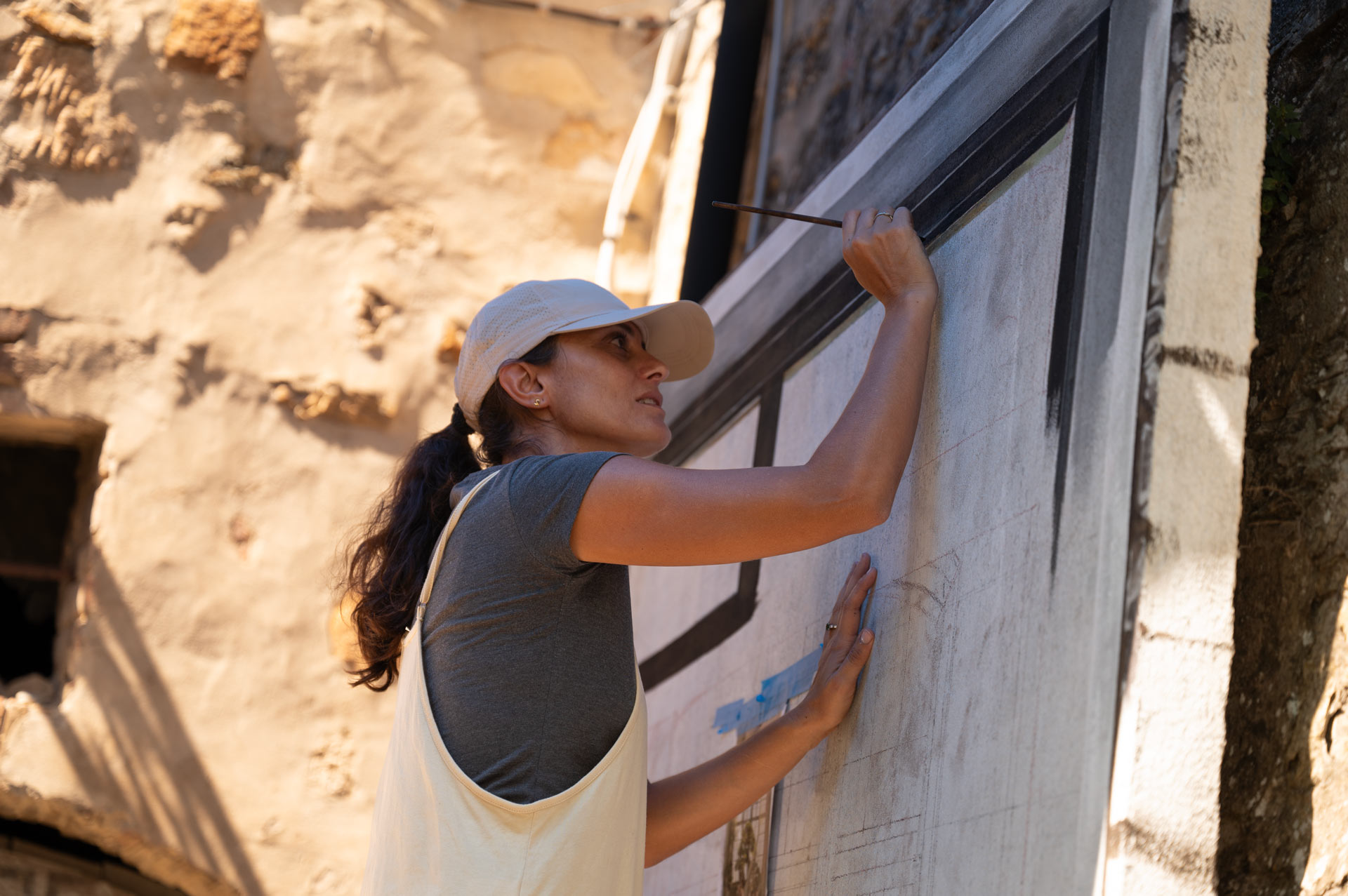 imago in villa - concorso internazionale di pittura trompe l'oeil - foto Manusch badaracco